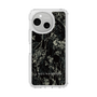 Slim Protection Case［ LAGUNAMOON - Botanical - Black ］