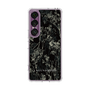 Slim Protection Case［ LAGUNAMOON - Botanical - Black ］