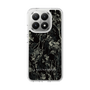 Slim Protection Case［ LAGUNAMOON - Botanical - Black ］