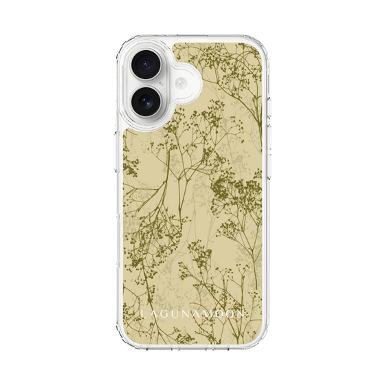 Slim Protection Case［ LAGUNAMOON - Botanical - Yellow ］