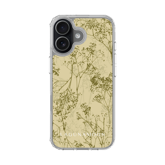 Slim Protection Case［ LAGUNAMOON - Botanical - Yellow ］