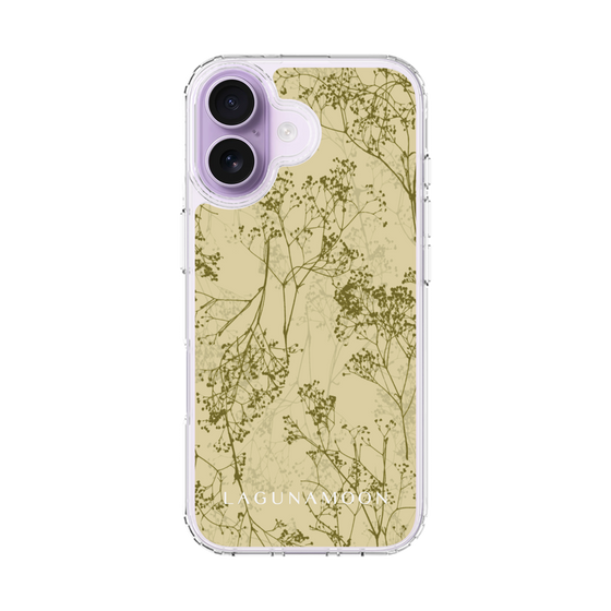 Slim Protection Case［ LAGUNAMOON - Botanical - Yellow ］