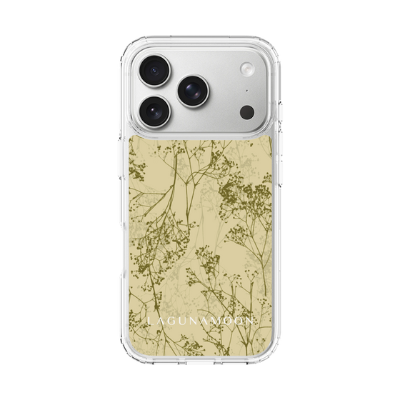Slim Protection Case［ LAGUNAMOON - Botanical - Yellow ］