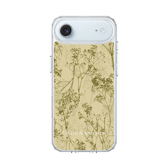 Slim Protection Case［ LAGUNAMOON - Botanical - Yellow ］