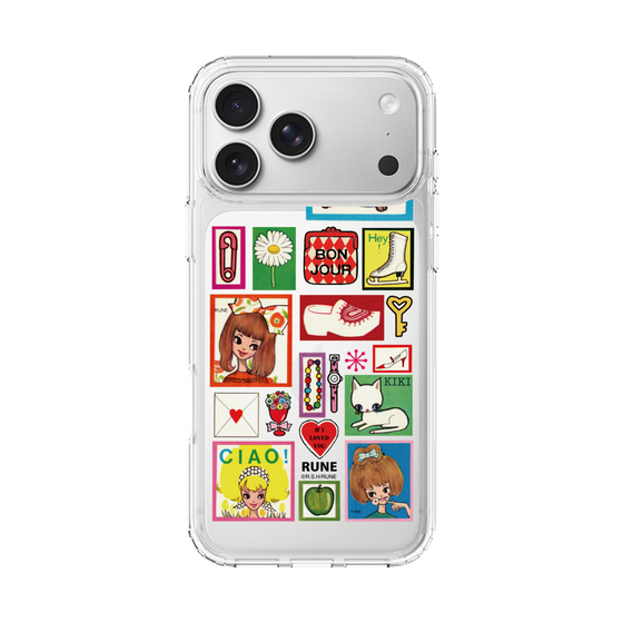Slim Protection Case［ Rune Naito - Collage ］