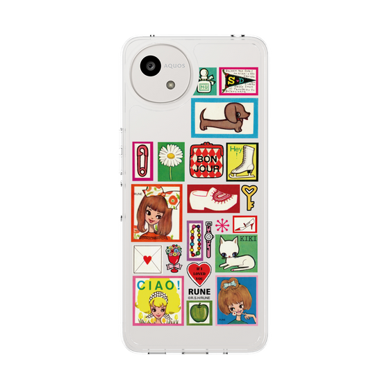 Slim Protection Case［ Rune Naito - Collage ］