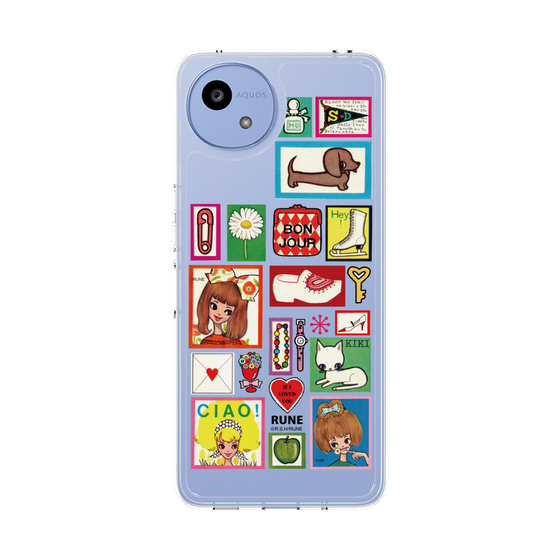 Slim Protection Case［ Rune Naito - Collage ］