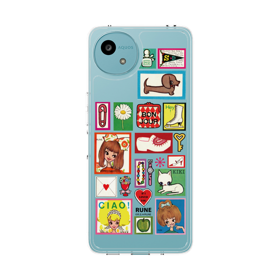 Slim Protection Case［ Rune Naito - Collage ］