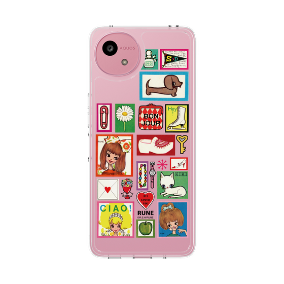 Slim Protection Case［ Rune Naito - Collage ］