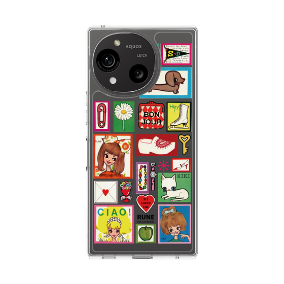 Slim Protection Case［ Rune Naito - Collage ］