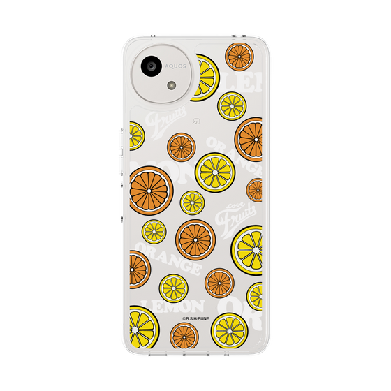 Slim Protection Case［ Rune Naito - Lemon & Orange ］