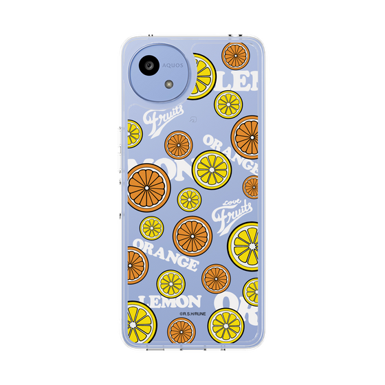 Slim Protection Case［ Rune Naito - Lemon & Orange ］