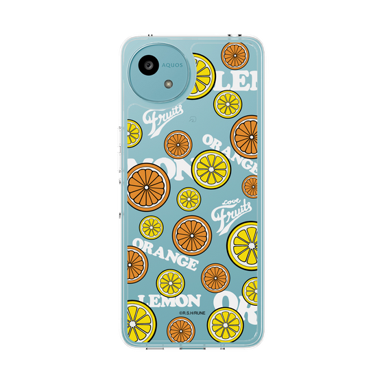 Slim Protection Case［ Rune Naito - Lemon & Orange ］
