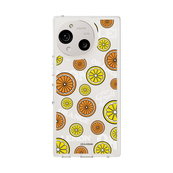 Slim Protection Case［ Rune Naito - Lemon & Orange ］