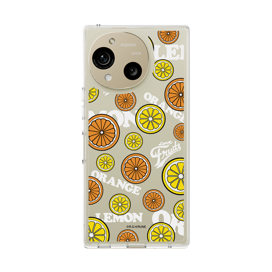 Slim Protection Case［ Rune Naito - Lemon & Orange ］