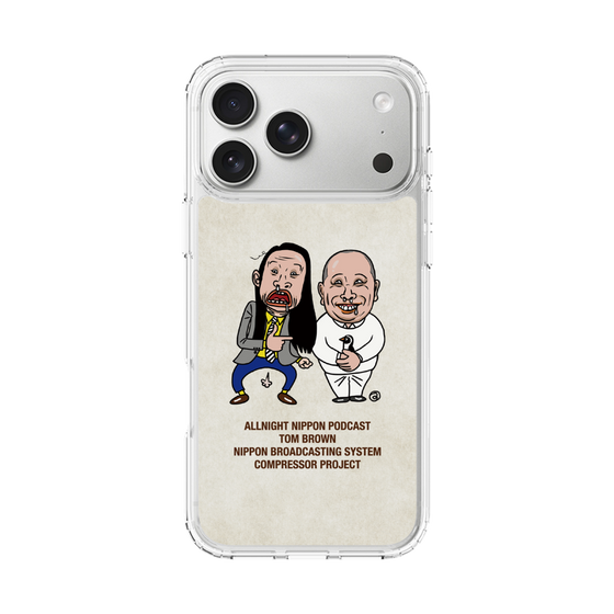 Slim Protection Case［ Nippon Broadcasting System - All Night Nippon Podcast [Tom Brown] Ivory ］