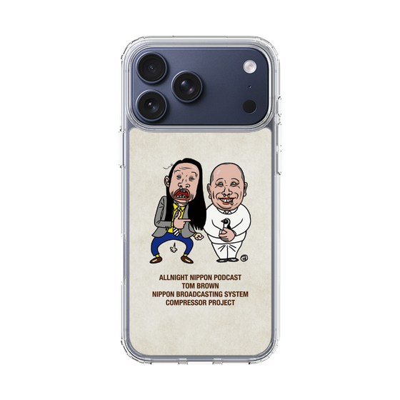 Slim Protection Case［ Nippon Broadcasting System - All Night Nippon Podcast [Tom Brown] Ivory ］