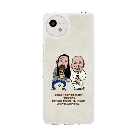 Slim Protection Case［ Nippon Broadcasting System - All Night Nippon Podcast [Tom Brown] Ivory ］