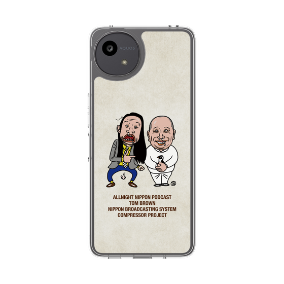 Slim Protection Case［ Nippon Broadcasting System - All Night Nippon Podcast [Tom Brown] Ivory ］