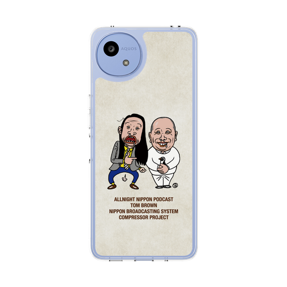 Slim Protection Case［ Nippon Broadcasting System - All Night Nippon Podcast [Tom Brown] Ivory ］