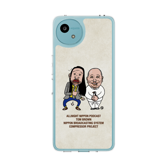 Slim Protection Case［ Nippon Broadcasting System - All Night Nippon Podcast [Tom Brown] Ivory ］