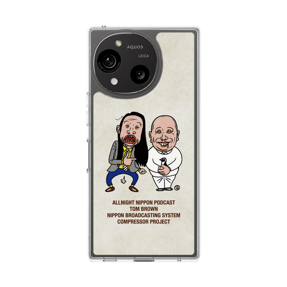 Slim Protection Case［ Nippon Broadcasting System - All Night Nippon Podcast [Tom Brown] Ivory ］