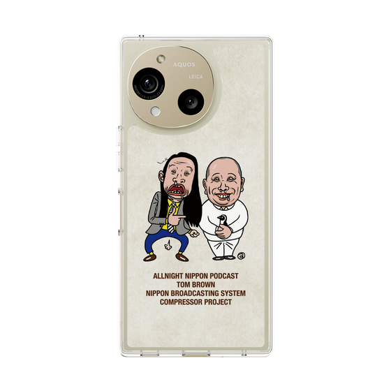 Slim Protection Case［ Nippon Broadcasting System - All Night Nippon Podcast [Tom Brown] Ivory ］