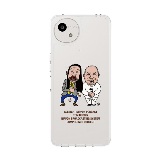Slim Protection Case［ Nippon Broadcasting System - All Night Nippon Podcast [Tom Brown] Clear ］