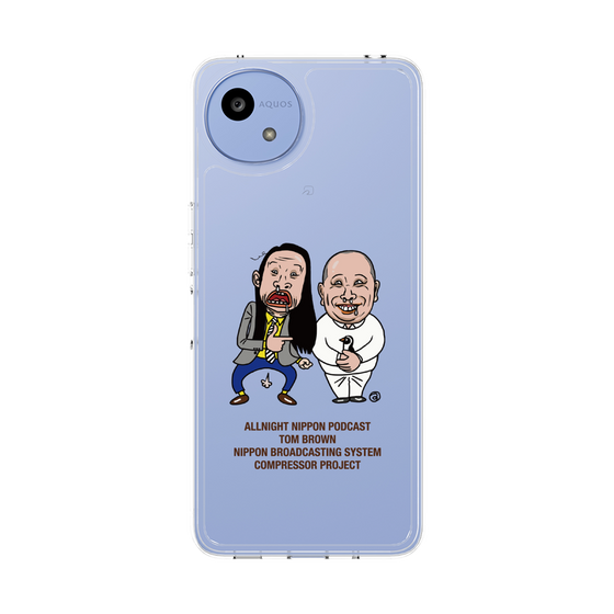 Slim Protection Case［ Nippon Broadcasting System - All Night Nippon Podcast [Tom Brown] Clear ］