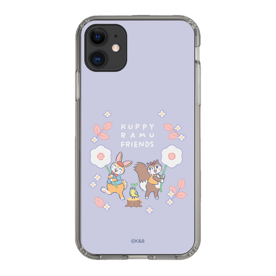 Slim Protection Case［ Kuppyramu Friends - Flower ］