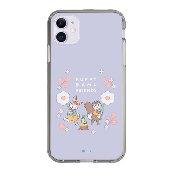 Slim Protection Case［ Kuppyramu Friends - Flower ］