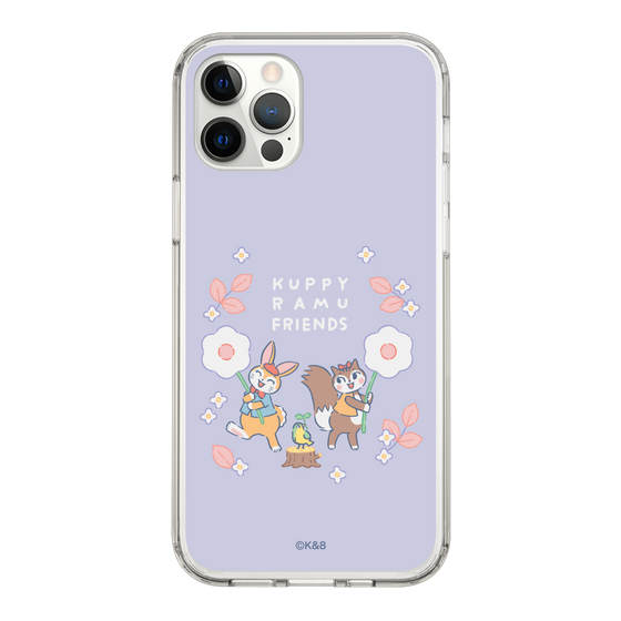 Slim Protection Case［ Kuppyramu Friends - Flower ］