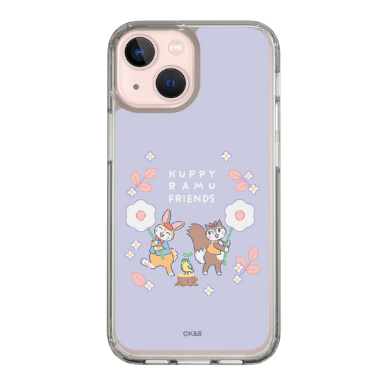 Slim Protection Case［ Kuppyramu Friends - Flower ］