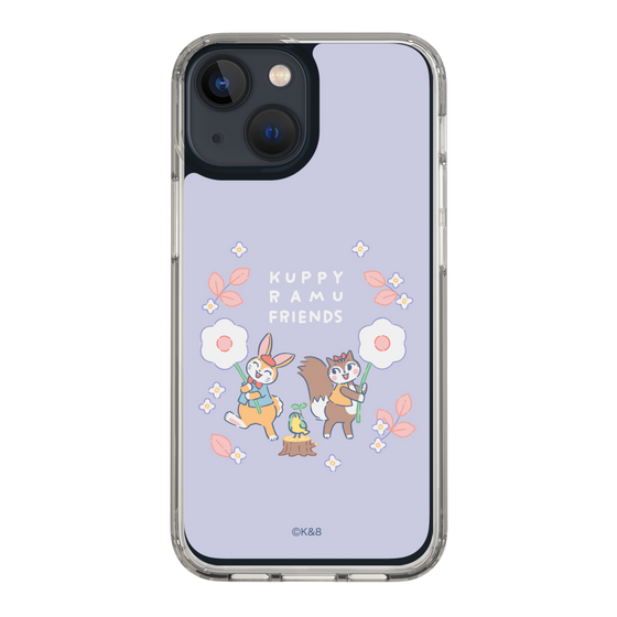 Slim Protection Case［ Kuppyramu Friends - Flower ］