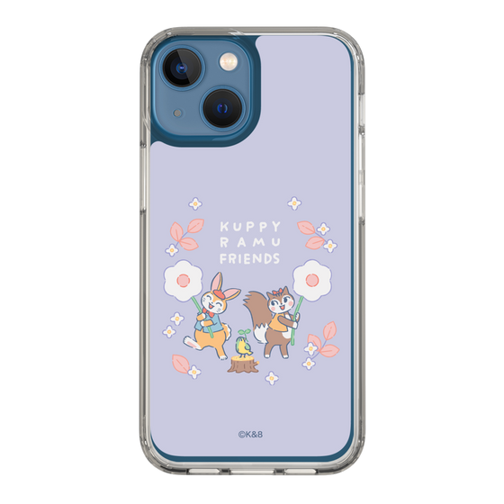 Slim Protection Case［ Kuppyramu Friends - Flower ］