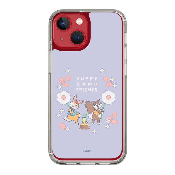 Slim Protection Case［ Kuppyramu Friends - Flower ］