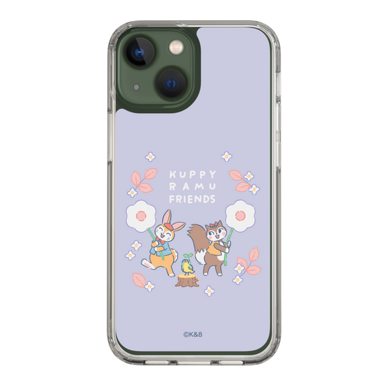 Slim Protection Case［ Kuppyramu Friends - Flower ］
