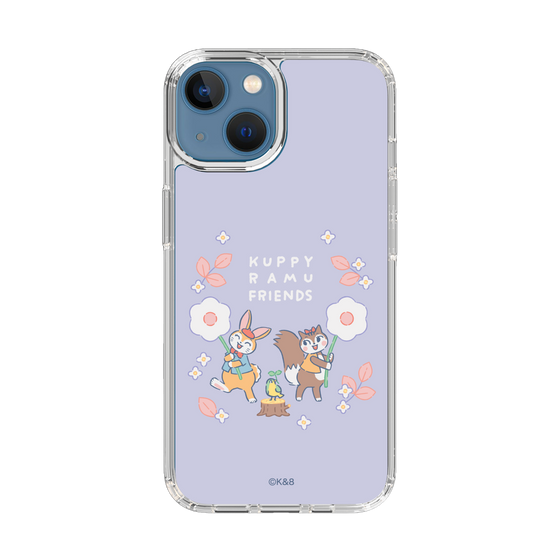 Slim Protection Case［ Kuppyramu Friends - Flower ］