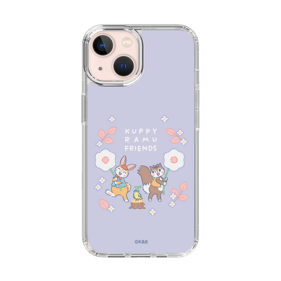 Slim Protection Case［ Kuppyramu Friends - Flower ］