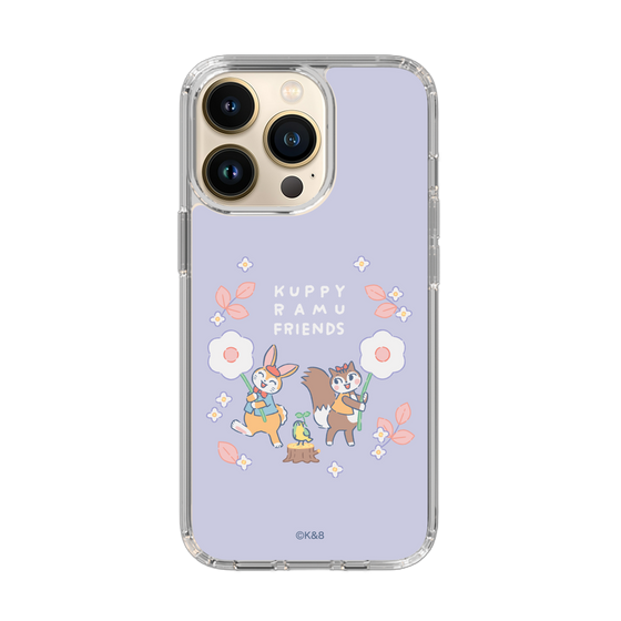 Slim Protection Case［ Kuppyramu Friends - Flower ］