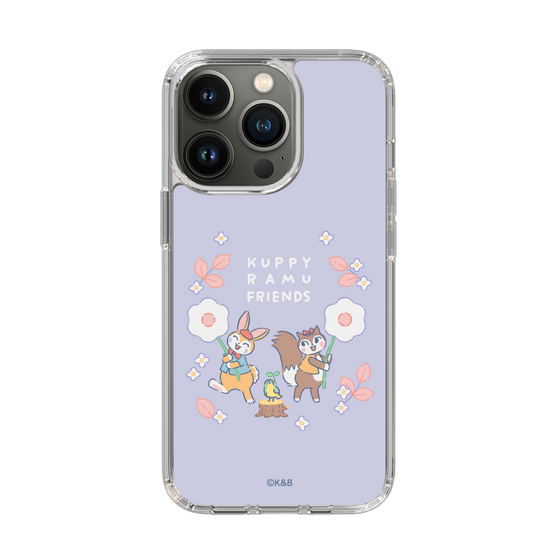 Slim Protection Case［ Kuppyramu Friends - Flower ］