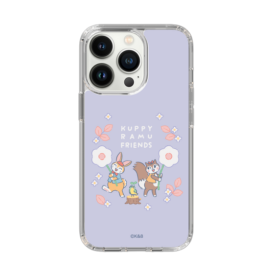 Slim Protection Case［ Kuppyramu Friends - Flower ］