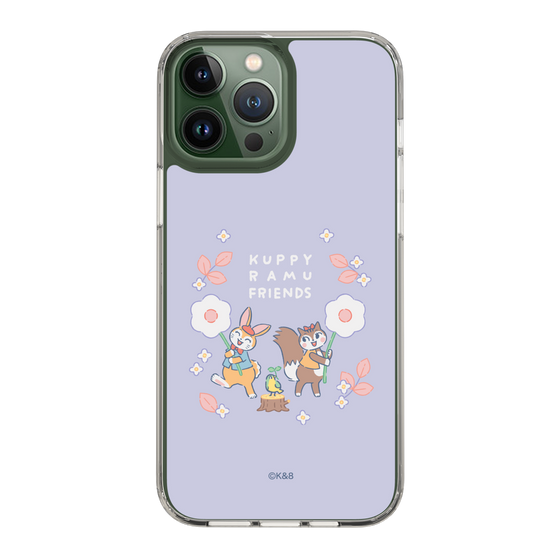 Slim Protection Case［ Kuppyramu Friends - Flower ］