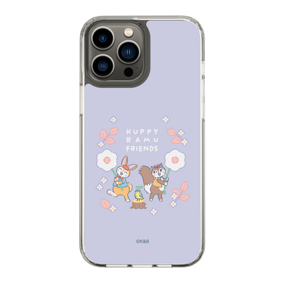 Slim Protection Case［ Kuppyramu Friends - Flower ］