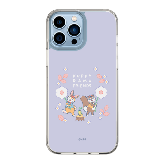 Slim Protection Case［ Kuppyramu Friends - Flower ］