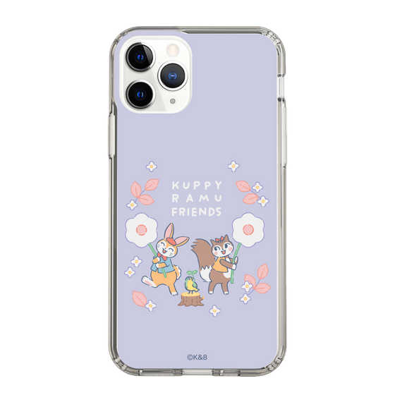 Slim Protection Case［ Kuppyramu Friends - Flower ］