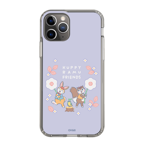 Slim Protection Case［ Kuppyramu Friends - Flower ］