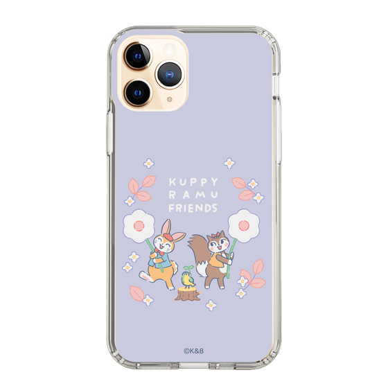 Slim Protection Case［ Kuppyramu Friends - Flower ］