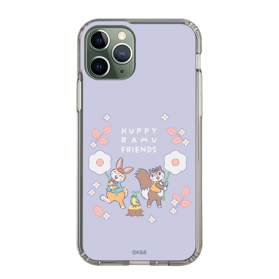 Slim Protection Case［ Kuppyramu Friends - Flower ］