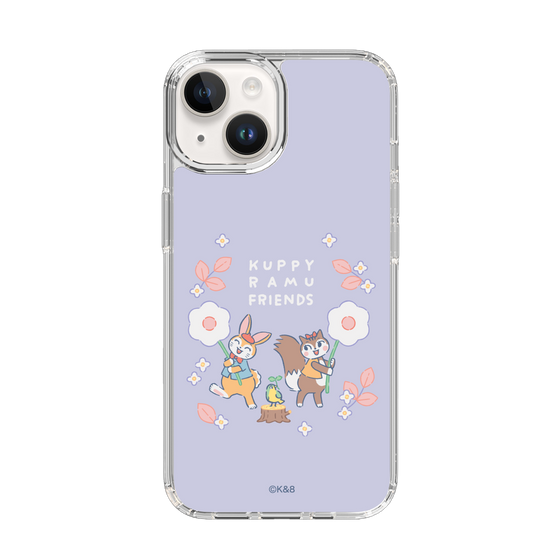Slim Protection Case［ Kuppyramu Friends - Flower ］